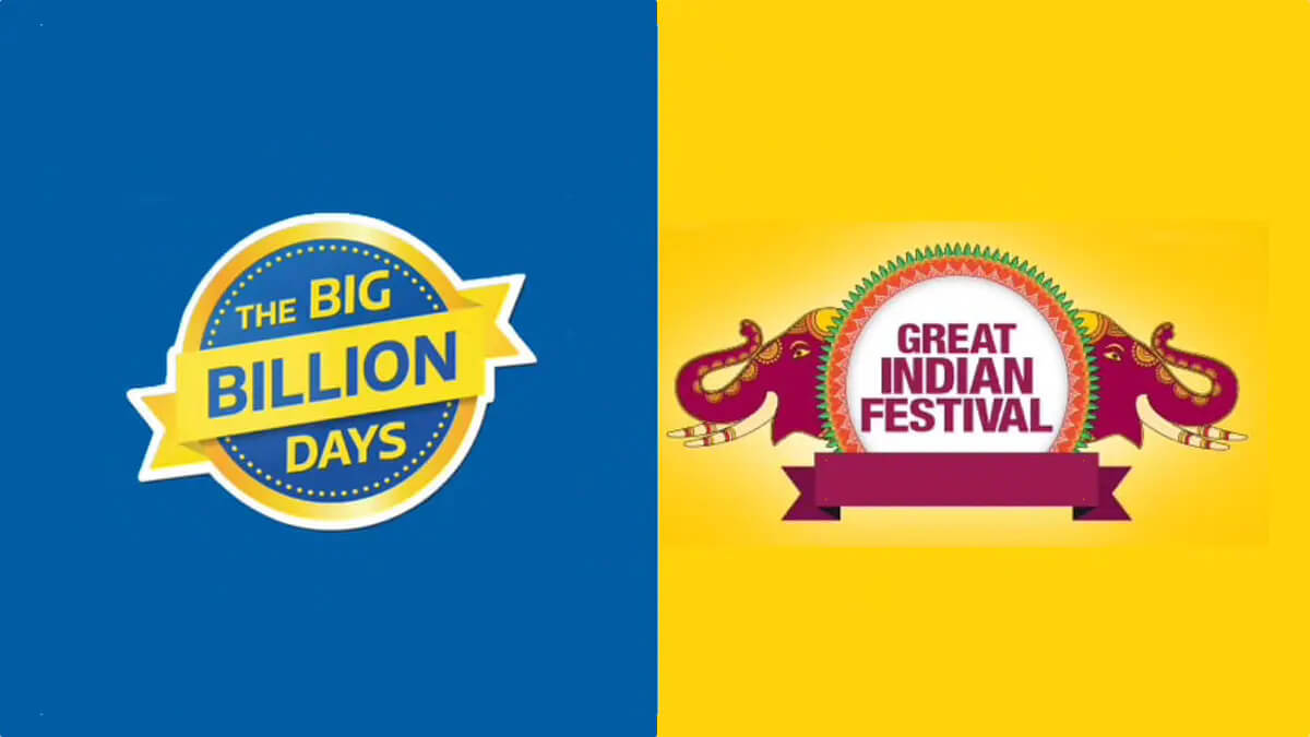 The Flipkart Big Billion Days, Amazon Great Indian Festival