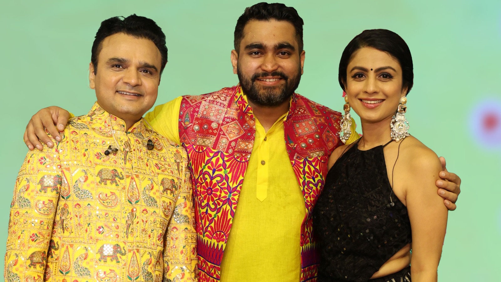 Trio of Talent- Viraj Ghelani, Manasi Parekh, and Parthiv Gohil
