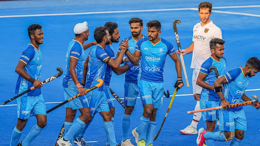 India Battles Back, But Germany Claims Series Win in Shootout